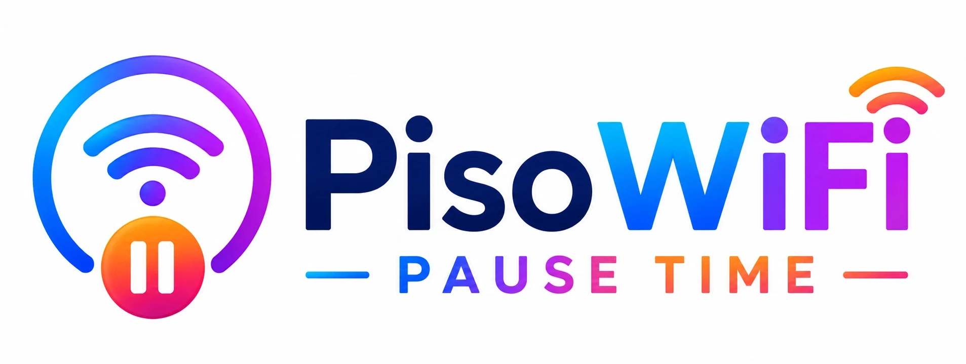 Piso WiFi Pause Time Logo