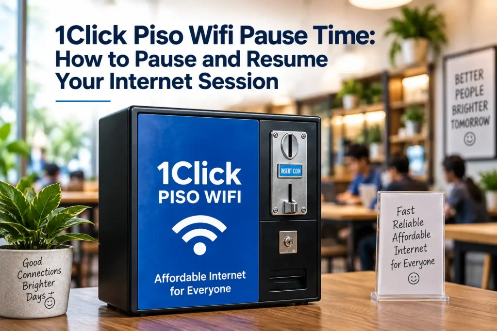 1Click Piso Wifi Pause Time How to Pause and Resume