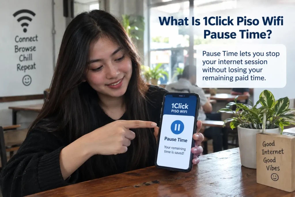 What Is 1Click Piso Wifi Pause Time